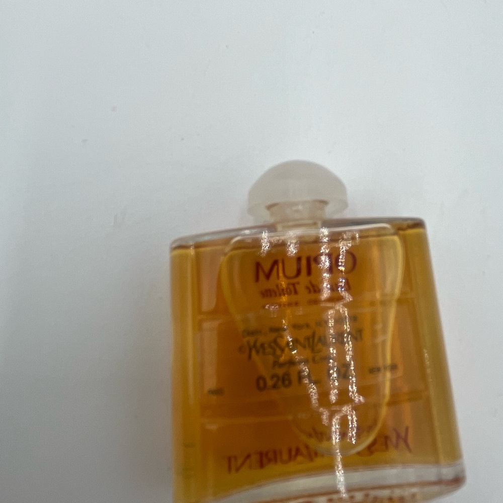 Yves Saint Laurent Opium Eau de Toilette with Amber Hue